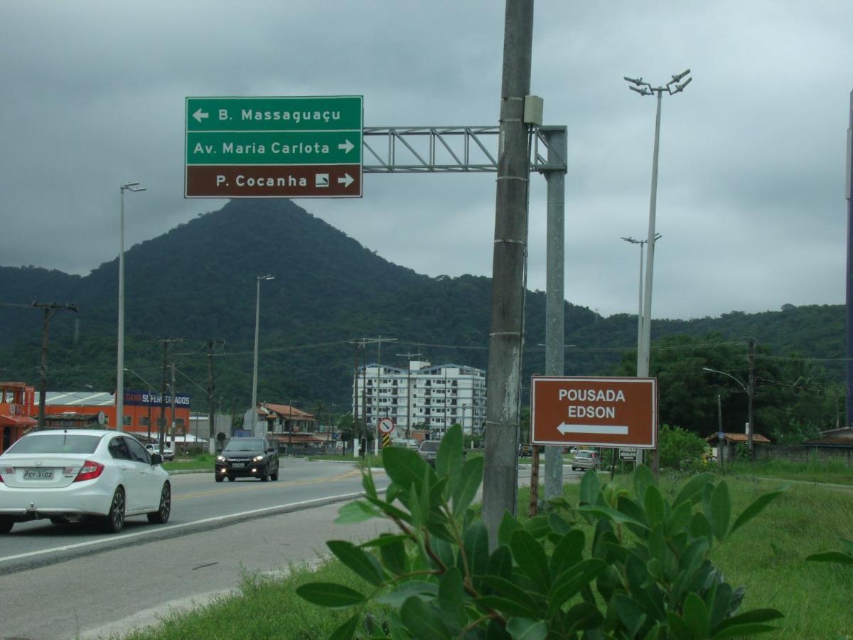 Pousada Edson Caraguatatuba Bagian luar foto